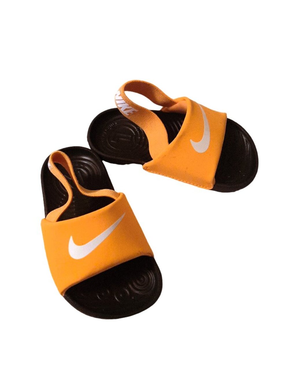 Toddler Laser Orange Nike Kawa Slide Sandals- Size 6C